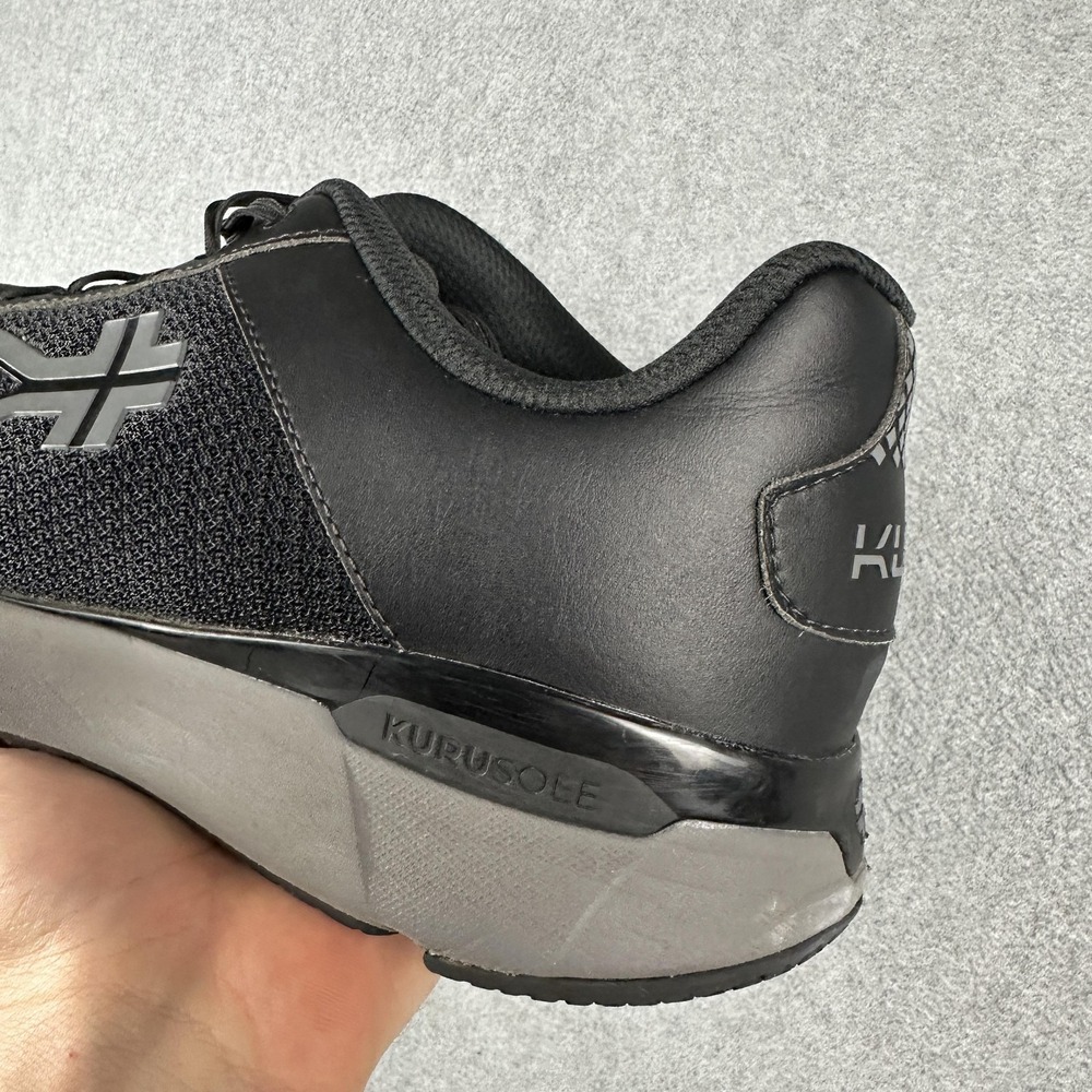 KURU Shoes Mens Size 14 Wide Black Mesh Walking Athletic Sneakers 105007140 - Picture 4 of 11